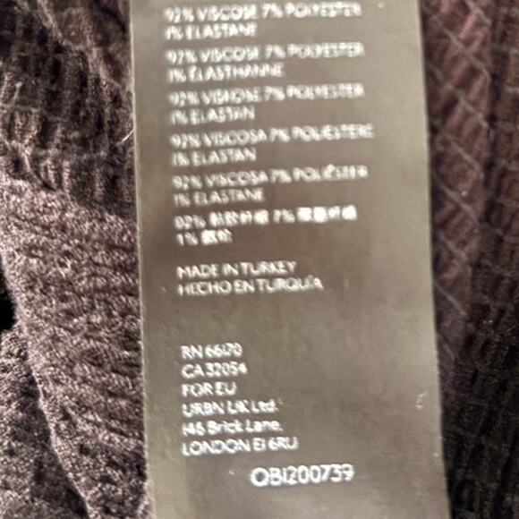 ANTHROPOLOGIE Slouchy Waffle Weave Lightweight V-neck Long Sleeve Sweater Top S - Picture 4 of 5